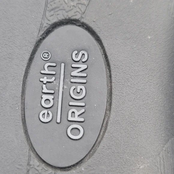 Earth Origins Navy Marine Blue Womans Suede/Leather Uppers Sandal Size 6M - Picture 7 of 9